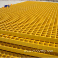 Fibergrate Molded grating platform application FRP grating